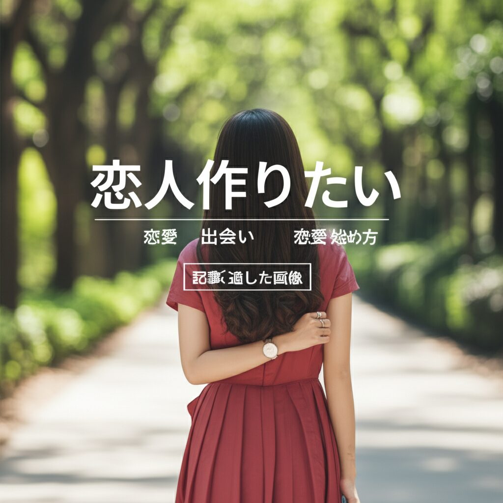 理想の恋人作り完全攻略！20代～30代女性が成功する7つの恋愛スタートアップ術