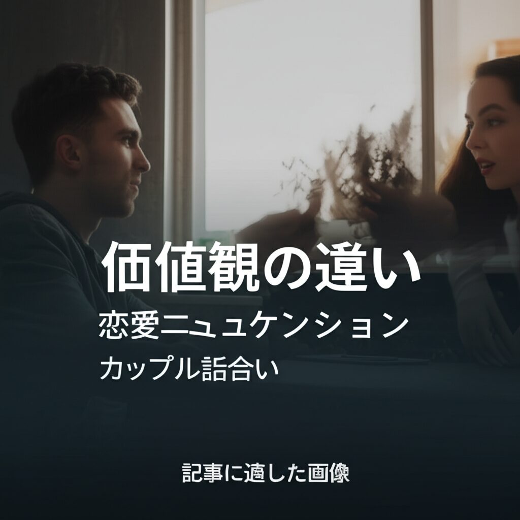 価値観の違いを乗り越える4つのステップ - 愛を深める恋愛コミュニケーション完全ガイド