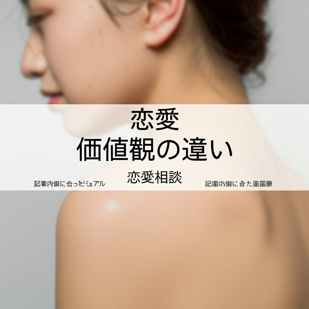 【専門家が解説】価値観の違いに悩む恋人必見！3ステップで関係を修復する完全マニュアル